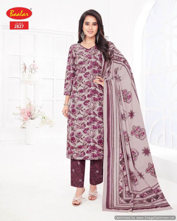 Zaara Vol 28 By Baalar Printed Cotton Kurti With Bottom Dupatta Wholesale Price In Surat
